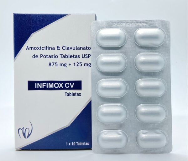 Amoxicillin Potassium 875mg & Clavulanic Acid 125mg Tablets