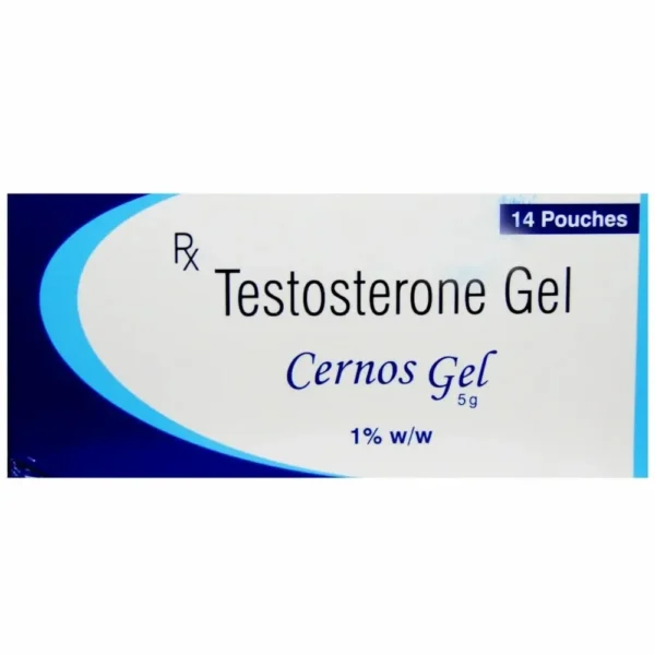 Testosterone Cernos Gel 1% – 1 gram Sachets / Tube