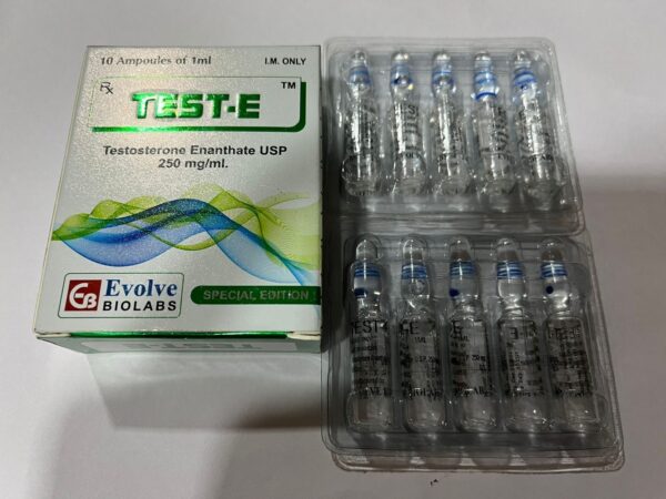 Testo Enthanate 250mg 10 Ampoules of 1ml bottles